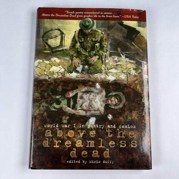 Above the Dreamless Dead War I in Poetry & Comics Hardcover Graphic Novel - Picture 1 of 8